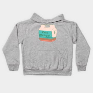 Lake Michigan Cooler Kids Hoodie